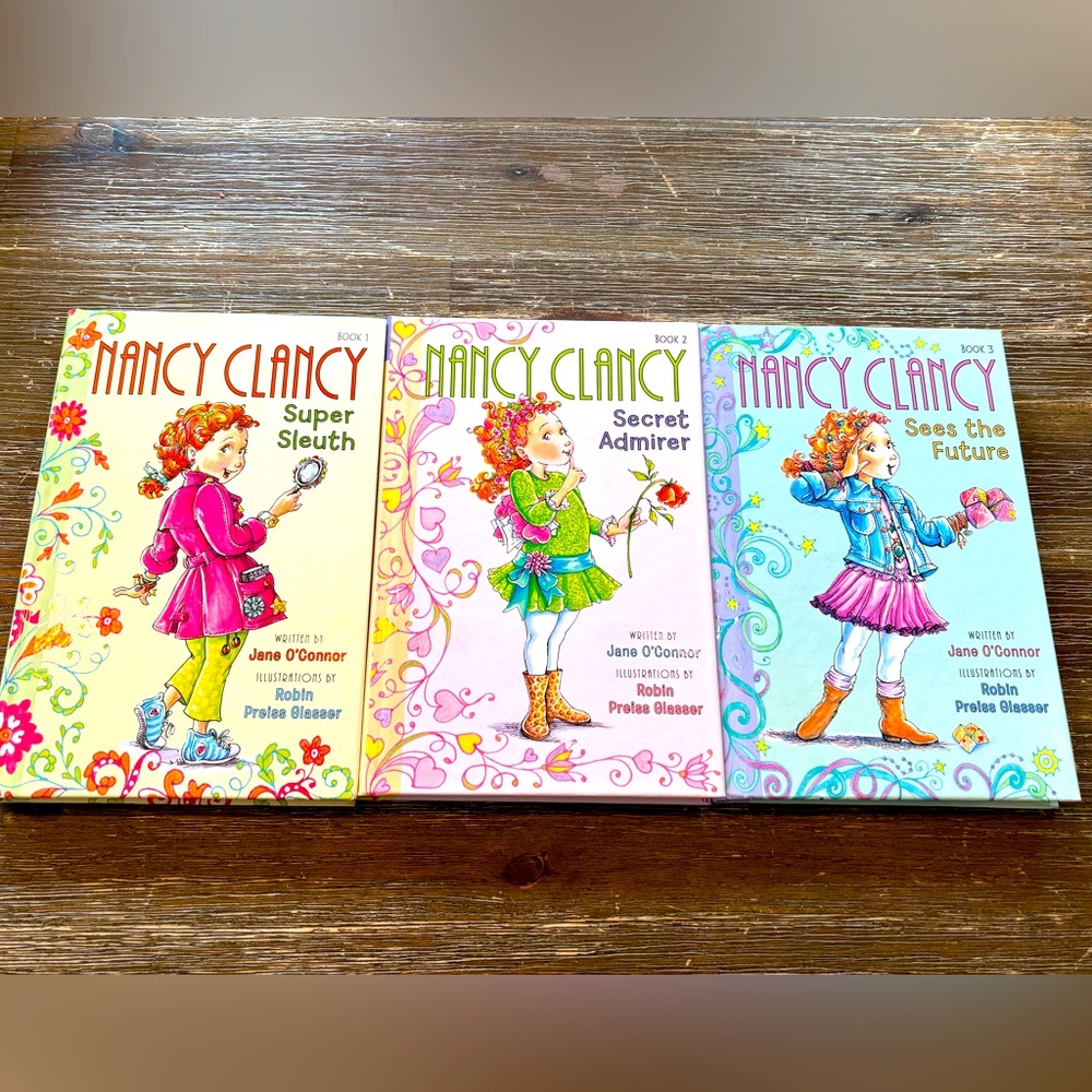 Nancy Clancy's Chapter Books 1-3 - hard cover